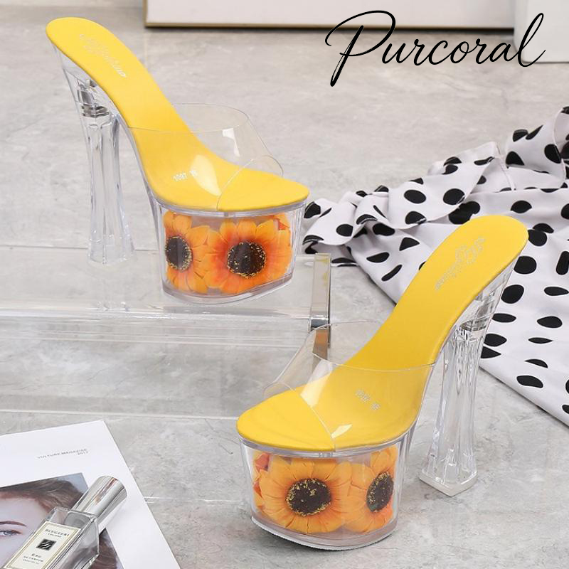 Up Lighting Decor - Purcoral 2026 New Women Clear Platform