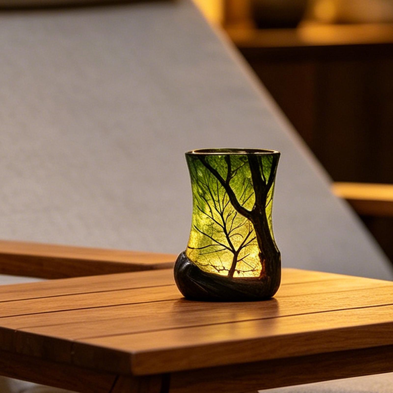 Bedside Table Lamp Forest Nigh - Decor Lighting Lamps 评论和价格