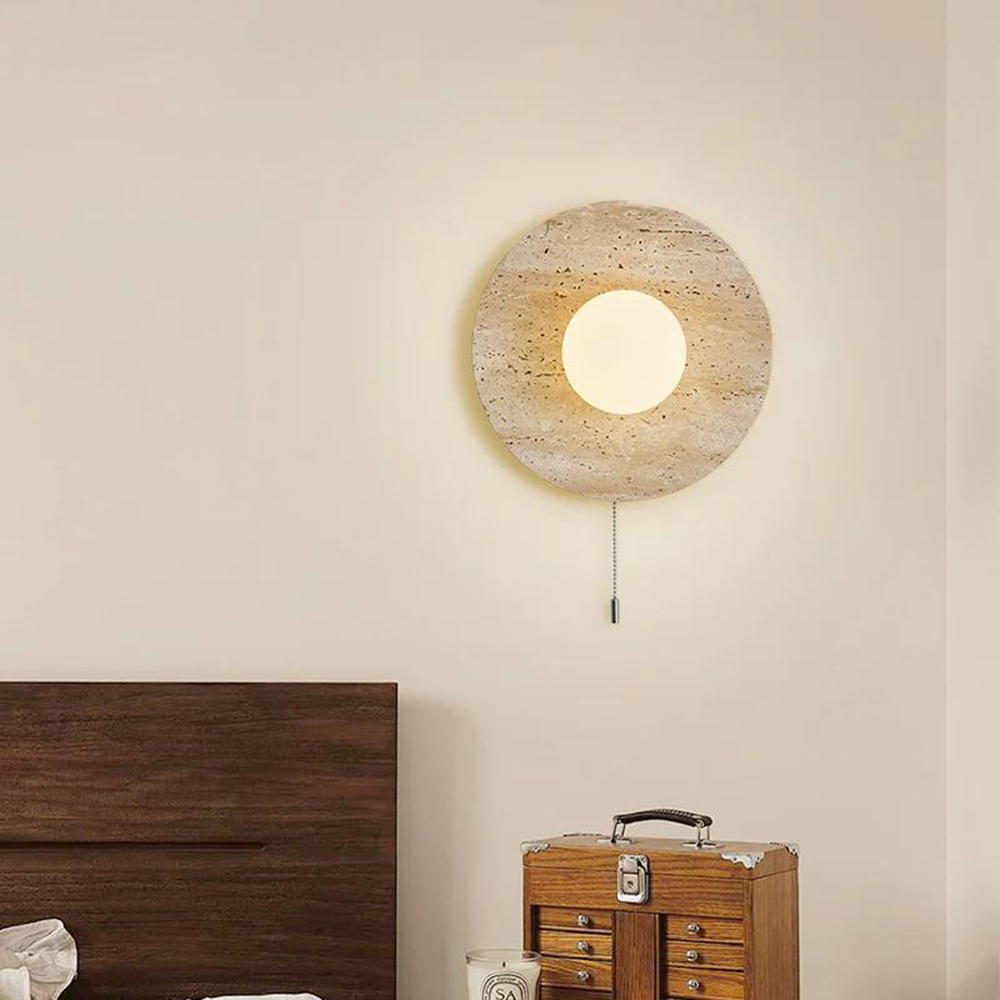 Yellow Cave Stone Wall Lamp Re - Decor Lighting Cy 评论和价格