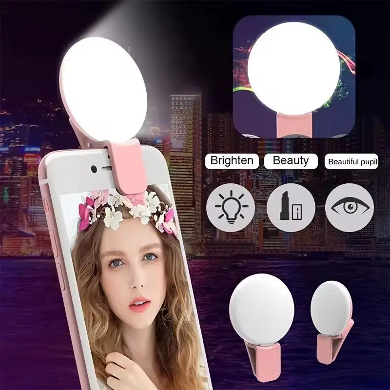 Portable Mini Selfie Ring Ligh - Lighting Visual 评论和价格